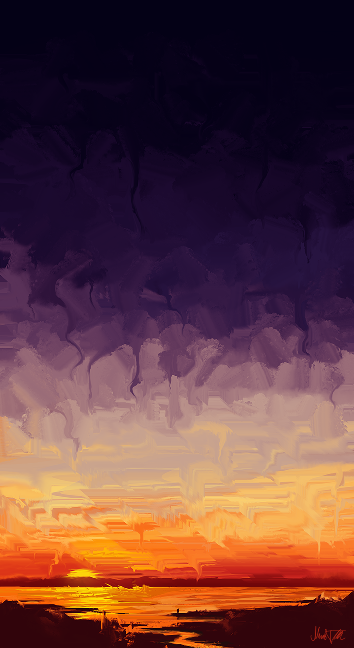 Wanderer and the Melting Dawn